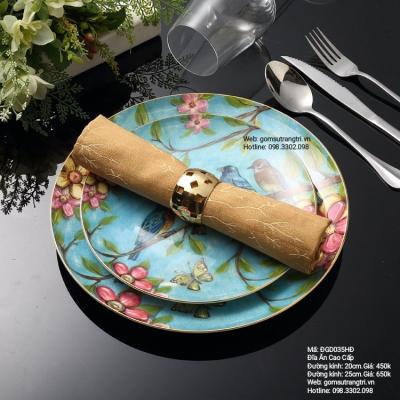 ĐĨA ĂN CAO CẤP HỌA TIÊT CHIM HOA